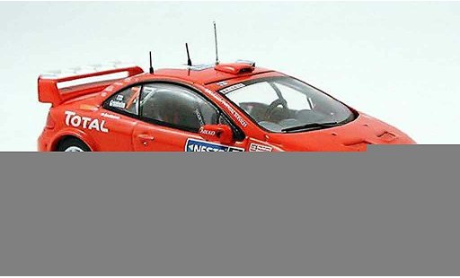 Peugeot 307 WRC 1/43 IXO no.7 gronholm ganador rallye finnland 2005 coche miniatura
