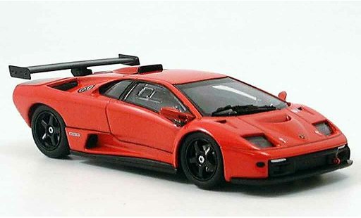 Lamborghini Diablo GTR 1/43 Kyosho rojo coche miniatura