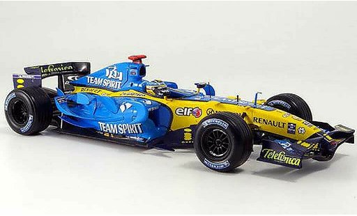 Renault F1 2006 1/18 Hot Wheels konstrukteurs-weltmeister coche miniatura