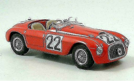 Ferrari 166 MM 1/43 IXO No.22 ganador 24h Le Mans coche miniatura