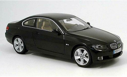 Bmw 335 coupe 1/18 Kyosho E92 negro 2006 coche miniatura