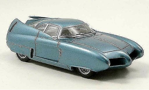 Alfa Romeo Bat 7 bertone 1/43 Look Smart azul 1954 coche miniatura