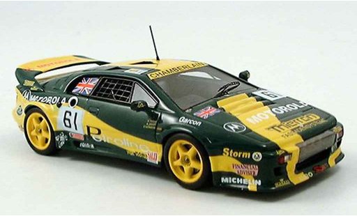 Lotus Esprit S 300 1/43 Spark no.61 motorola 24h le mans 1994 coche miniatura