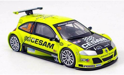 Renault Megane Trophy 1/43 Norev CESAM coche miniatura
