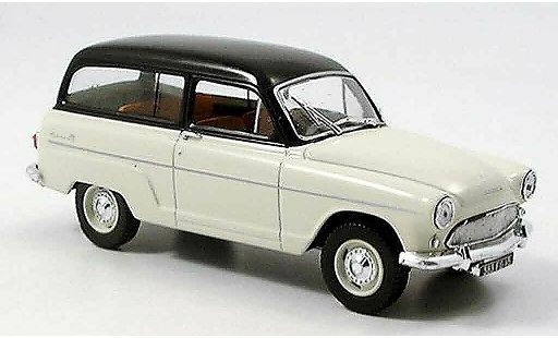 Simca P 60 Ranch 1/43 Norev beige negro coche miniatura