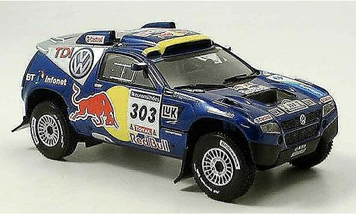 Volkswagen Touareg Dakar 1/43 Norev race no.303 rallye 2006 coche miniatura
