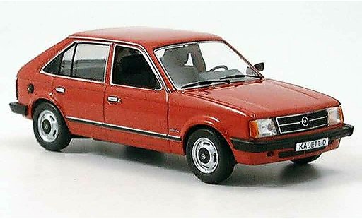 Opel Kadett D Base 1/43 Schuco rojo 1979 1984 coche miniatura