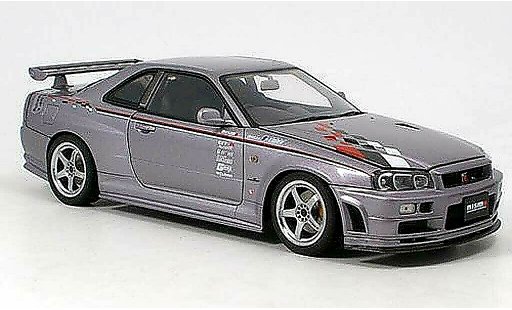 Nissan Skyline R34 1/18 Autoart nismo sport version coche miniatura