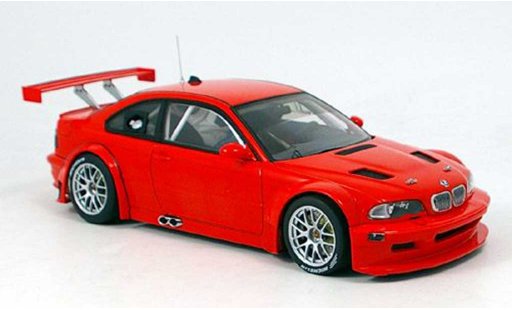 Bmw M3 course 1/18 Autoart GTR E46 plain body version rojo nurburgring 2005 coche miniatura