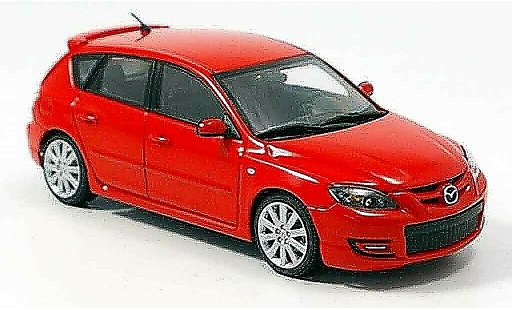 Mazda 3 MPS 1/43 Autoart rojo coche miniatura