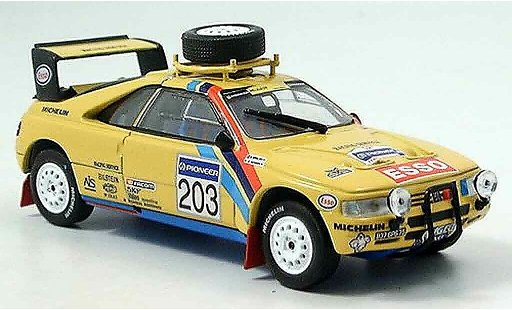 Peugeot 405 Turbo 16 1/43 Norev no.203 rallye paris dakar 1990 coche miniatura