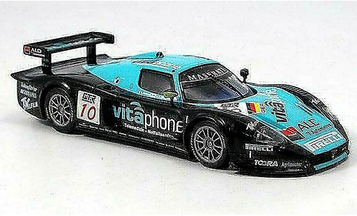 Maserati MC12 Base 1/43 IXO No.10 Vitaphone FIA GT Monza Babini-Biagi 2005 coche miniatura