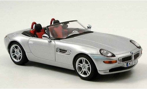 Bmw Z8 roadster 1/43 IXO gris metallisee 2001 coche miniatura