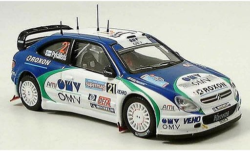 Citroen Xsara WRC 2005 1/43 IXO no.21 pykalisto ovaskeinen italien coche miniatura