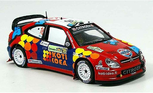 Citroen Xsara WRC 2006 1/43 IXO gardemeister honkanen griechenland coche miniatura