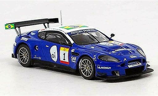 Aston Martin DBR9 gt1 1/43 IXO no.1 piquet bouchut castro siefger brazil 2006 coche miniatura