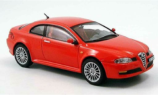 Alfa Romeo GT v6 3.2 1/43 IXO rojo 2004 coche miniatura