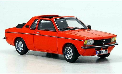 Opel Kadett C Aero 1/43 Neo naranjarojo 1978 coche miniatura