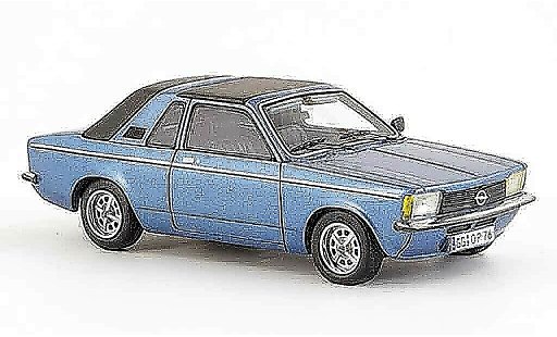 Opel Kadett C Aero 1/43 Neo azul cerrado 1978 coche miniatura