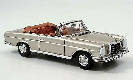 Mercedes 280 1961 1/43 Spark SE 3.5 Descapotable (W 111) or 71 coche miniatura