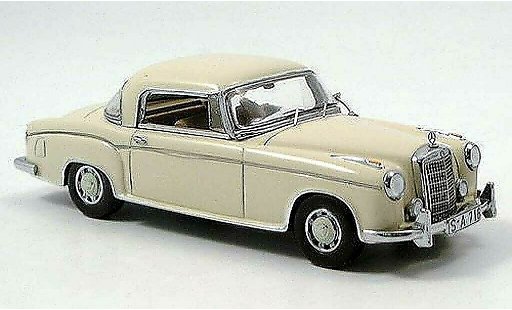 Mercedes 220 S 1/43 Spark Coupe (W180) beige coche miniatura