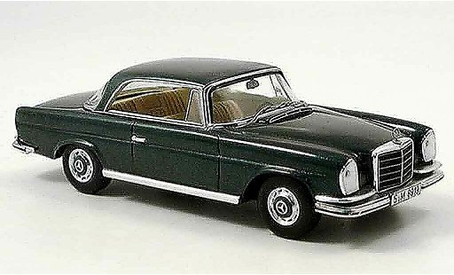 Mercedes 280 1961 1/43 Spark SE 3.5 Coupe (W 111) verde 71 coche miniatura