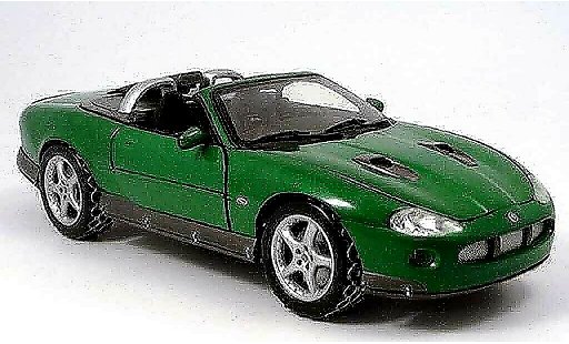 Jaguar XKR Base 1/18 Ertl roadster james bond collection verde coche miniatura