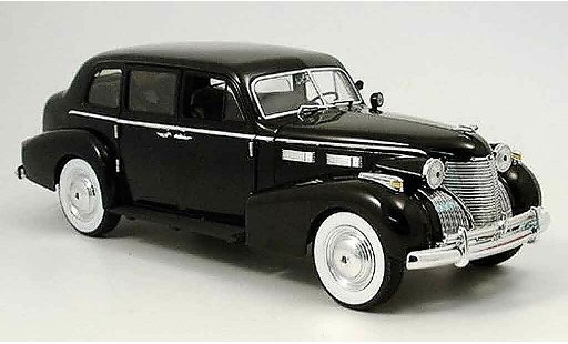 Cadillac Fleetwood Series 75 1/18 Jada Toys negro der pate 1940 coche miniatura