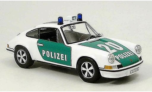 Porsche 911 2.4 1/18 Eagle l polic&Atilde;&shy;a Alemania coche miniatura