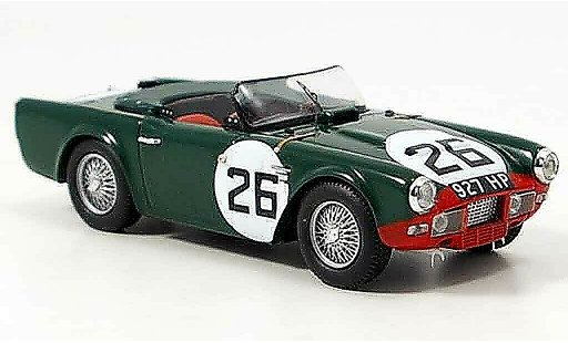 Triumph TR4 S 1/43 Spark No.26 Le Mans 1961 coche miniatura