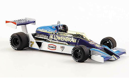 McLaren M26 Base 1/43 Minichamps Ford Hunt US GP avec Motornachbildung 1978 coche miniatura