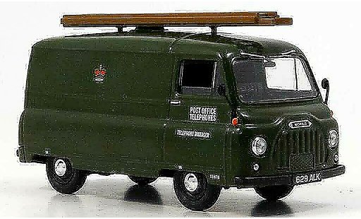 Morris J2 Van 1/43 Vanguards Post Office Telephones verde coche miniatura
