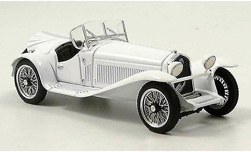 Alfa Romeo 2300 cabriolet 1/43 Brumm cabrio blanco coche miniatura