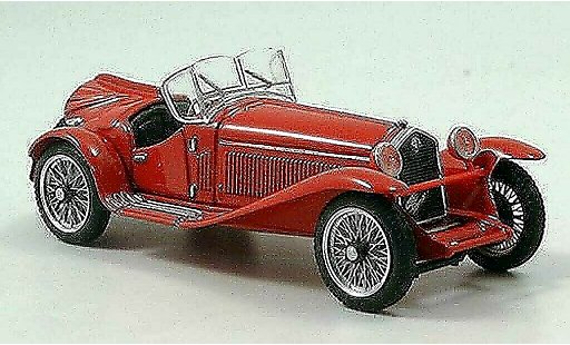 Alfa Romeo 2300 cabriolet 1/43 Brumm Descapotable rojo coche miniatura
