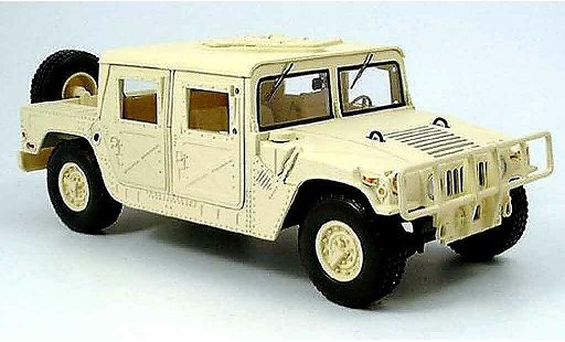 Hummer Humvee Pick Up 1/18 Motormax beige coche miniatura