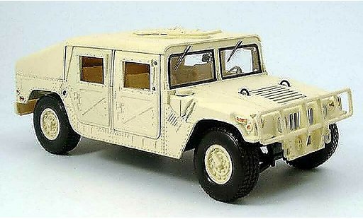Hummer Humvee Base 1/18 Motormax beige coche miniatura