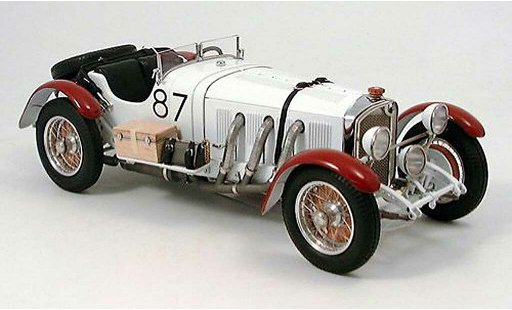 Mercedes SSK Base 1/18 CMC l blanco coche miniatura