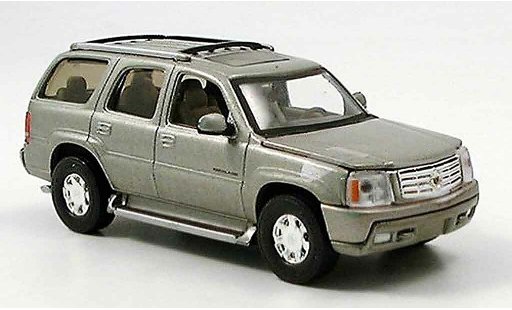 Cadillac Escalade suv 1/43 Del Prado gris coche miniatura