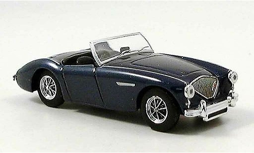 Austin Healey 100 /6 od bn6 1/43 Del Prado Descapotable azul coche miniatura