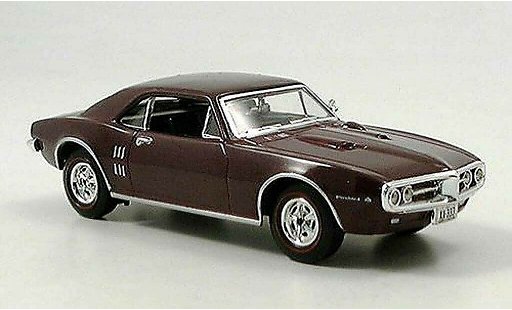Pontiac Firebird 1967 1/43 Del Prado lila coche miniatura