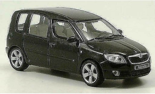 Skoda Roomster Base 1/43 Abrex negro 2006 coche miniatura