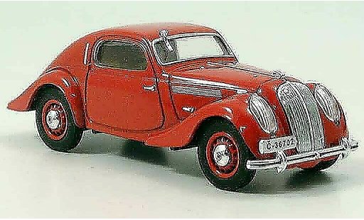 Skoda Popular Sport Monte Carlo 1/43 Abrex rojo 1935 coche miniatura