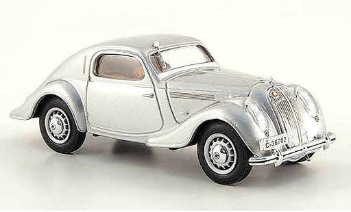 Skoda Popular Sport Monte Carlo 1/43 Abrex gris 1935 coche miniatura