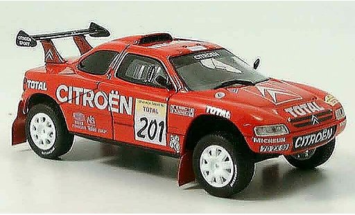 Citroen ZX rallye raid 1/43 Norev dakar lartigue perin 1996 coche miniatura