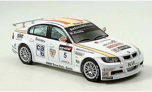 Bmw 320 WTCC 1/43 Spark E90 si 3er No.5 Costa 2006 coche miniatura