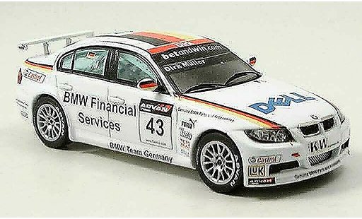Bmw 320 WTCC 1/43 Spark E90 si No.43 Muller 2006 coche miniatura