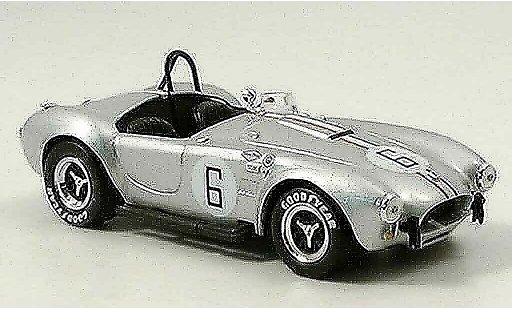 AC Cobra shelby 427 1/43 Del Prado s c No.6 gris metallisee coche miniatura