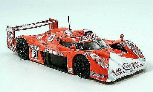 Toyota GT One Base 1/43 Del Prado no.3 rojo coche miniatura