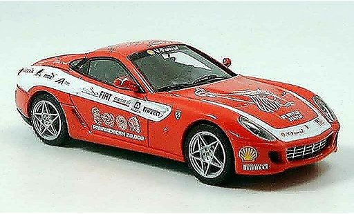 Ferrari 599 GTB 1/43 Look Smart fiorano panamericana rojo coche miniatura