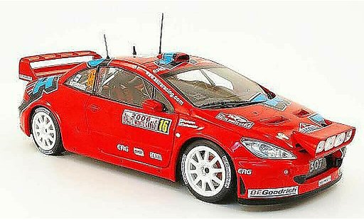 Peugeot 307 WRC 1/18 Sun Star no.16 astra racing rallye monte carlo 2006 coche miniatura